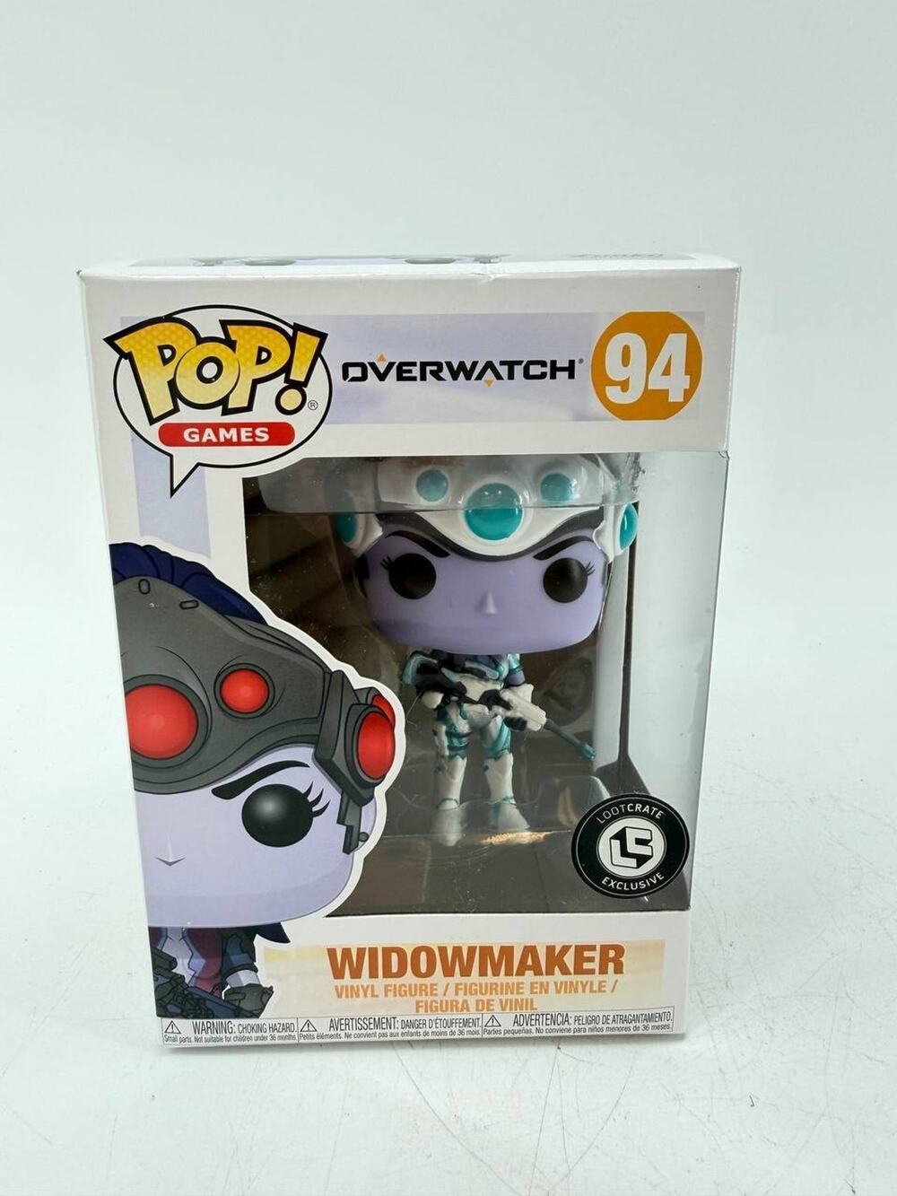 Funko Pop Overwatch Widowmaker 94 Loot Crate Exclusive Vinyl Figure New